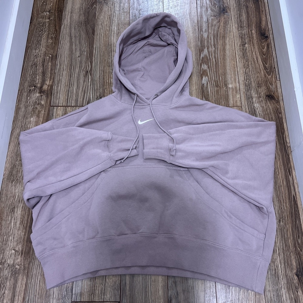 Nike Lavender/Pink Hoodie Pullover with White Swoosh